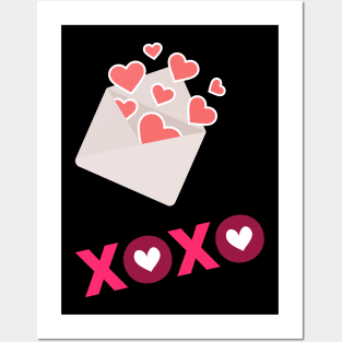 Love xoxo Posters and Art